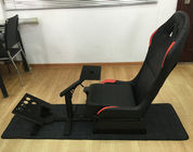 China Regelbare Vouwende het Rennen Simulator Seat met Steun van Leiding Wheel+Pedal+Sh 1012B bedrijf