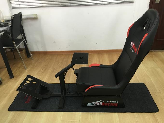 Regelbare Vouwende het Rennen Simulator Seat met Steun van Leiding Wheel+Pedal+Sh 1012B