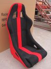De Emmer van JBR Universele het Rennen Comfortabele Zetels Rode en Zwarte Kuipstoelen